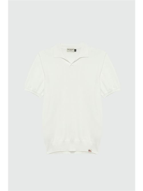 Polo in crepe tinta unita. ROY ROGERS | P25RRU185CL91XXXX/C0095